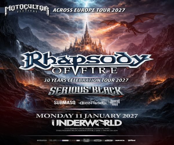 MOTOCULTOR FEST feat. RHAPSODY OF FIRE and more at The Underworld - London — event image